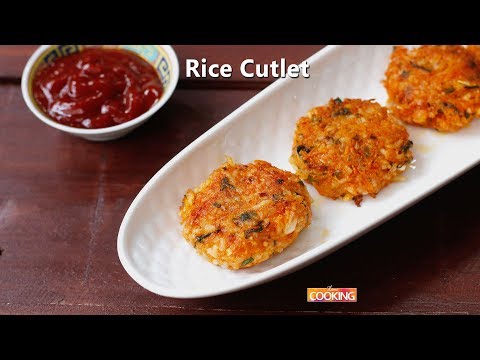 Rice Cutlet | Rice Potato Cutlet Recipe | Leftover rice Tikki | Ventuno Home Cooking