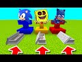 Minecraft PE : DO NOT CHOOSE THE WRONG GRAVE! (Sonic, PJ Mask & Spongebob.EXE)