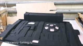 Обшивка багажника для Camry V70 -  Автотехцентр Camry Tuning