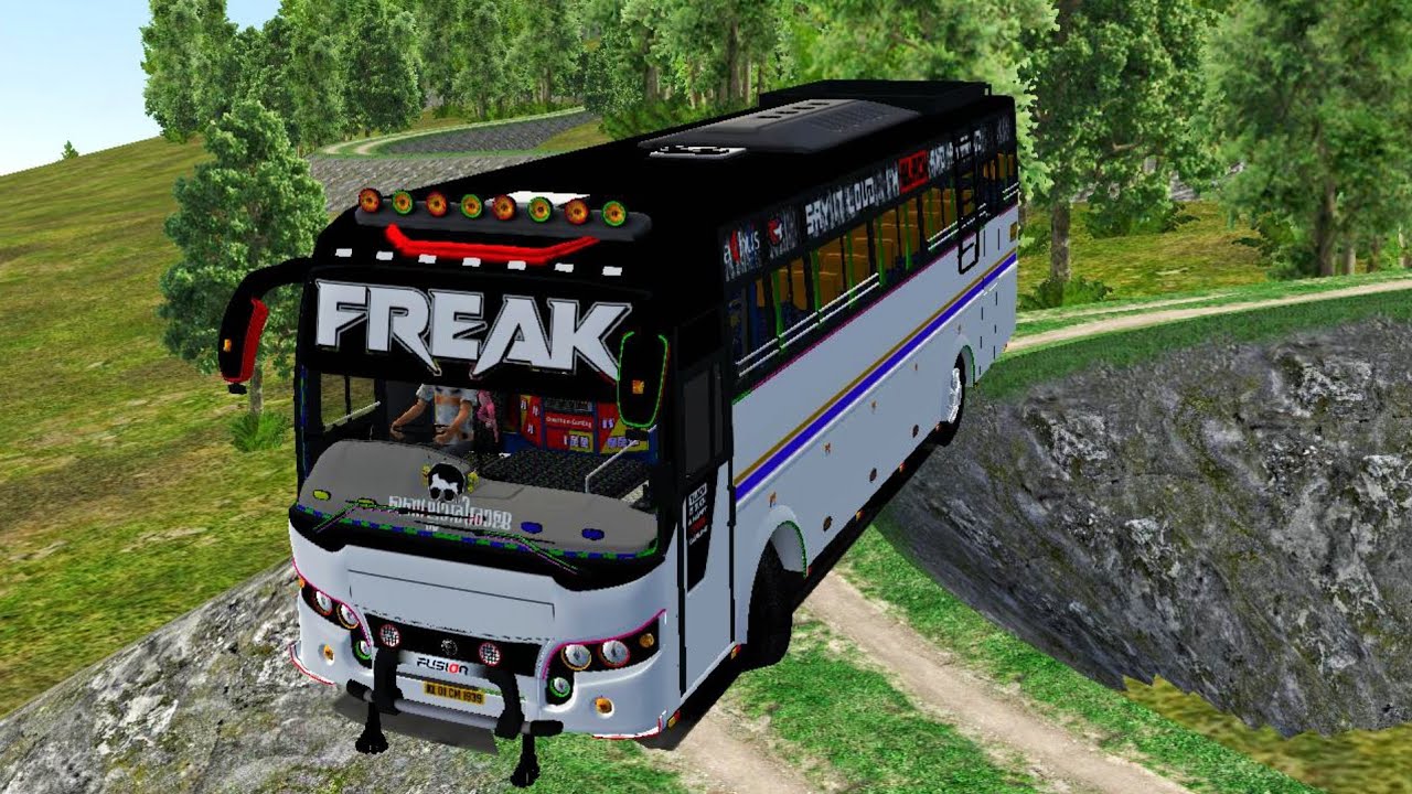 FREAK🎀💥| KL Bus Driving | Off-Road | Bus Simulator Indonesia - YouTube