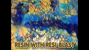 ( 991 ) Resin pour cells with resi-blast
