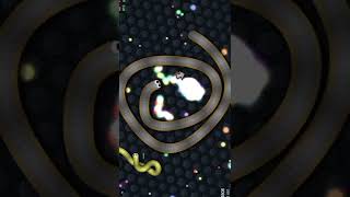 worm zone io game big snake Slither.io #shorts screenshot 3