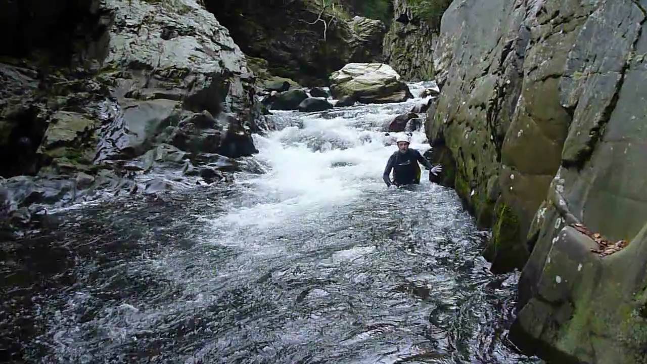 Canyoning Cannobino (Piemont; Verbania) 2010