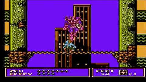 Zen - Intergalactic Ninja NES - Longplay