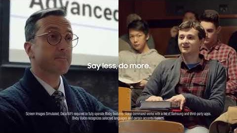 Say Less, Do more with Bixby