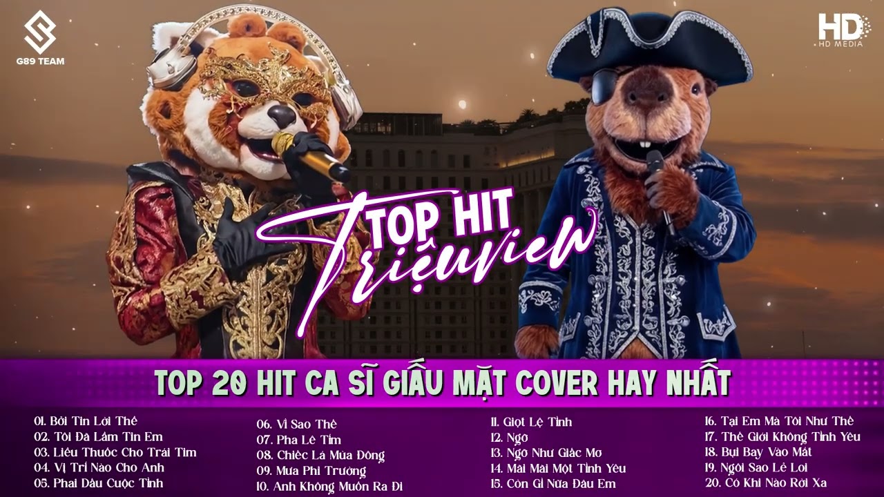 Bởi Tin Lời Thề, Tôi Đã Lầm Tin Em, Liều Thuốc Cho Trái Tim ♫ Top 20 Hit Ca Sĩ Giấu Mặt Cover