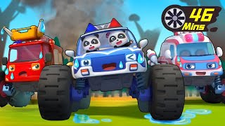 Super Monster Truck Rescue Team | Monster Truck | Kids Song | BabyBus - Cars World screenshot 5