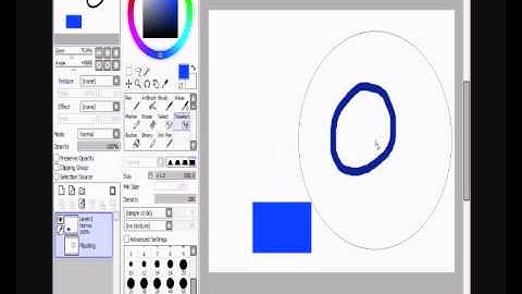 Paint Tool SAI Selection Tutorial