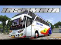 TERBARU || Mod Jb3 Gen2 Rk8 Adfariz Concept Livery Laju Prima Insomnia .Bussid