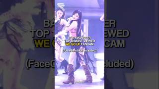 BABYMONSTER TOP 10 MOST VIEWED “WE GO UP” FANCAM #babymonster #춤 #choom #monstiez