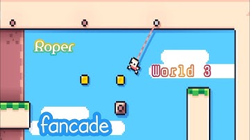Fancade - Gameplay Walkthrough (Roper)World 3. level 1_8.(iOS, Android)