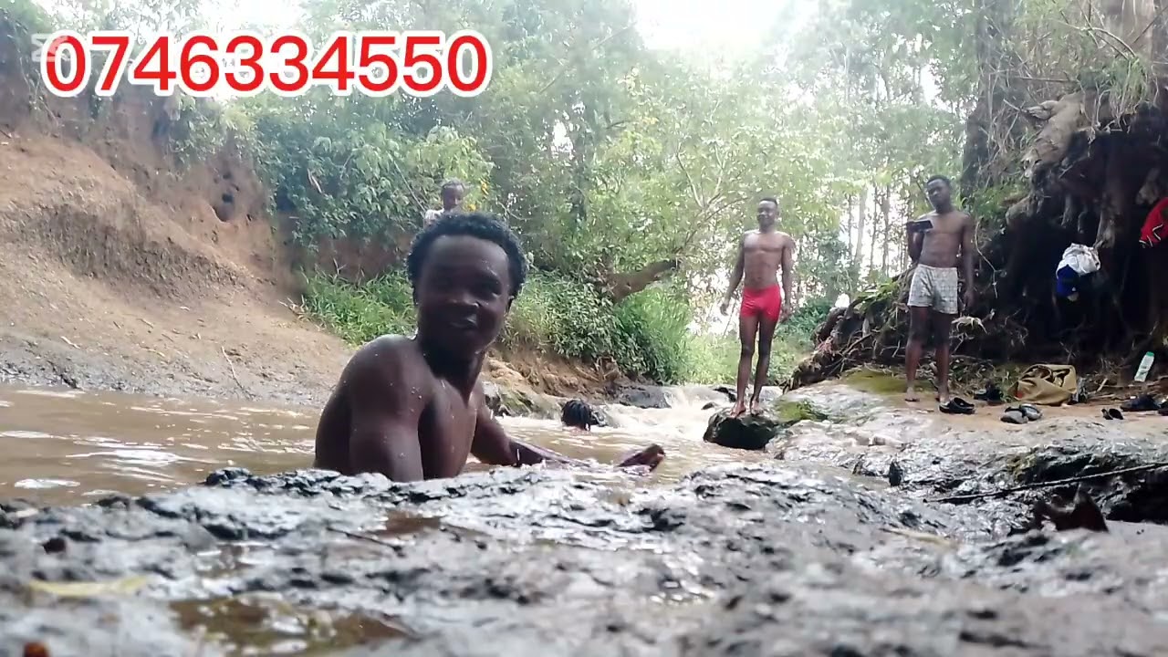 Swimming and Bathing with my friends 