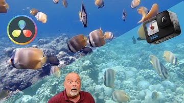 Color grading Gopro footage with Davinci resolve 18