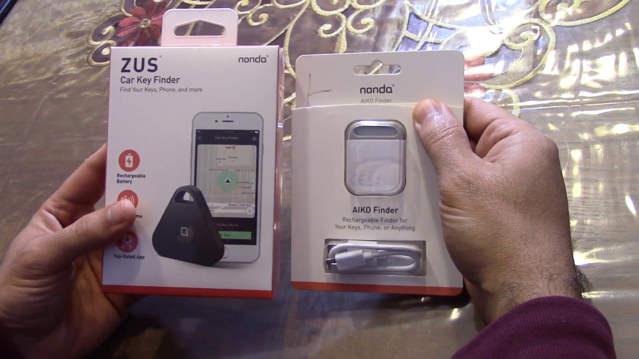nonda ZUS Car Key Finder, Phone finder, Selfie Remote. YouTube