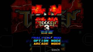 Tekken 3 All characters unlock 🔓