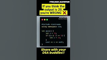 The Hidden Bug: Variable Shadowing in C++ Explained! 🧠🔥