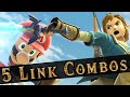 5 advanced link combos i use very often  smash ultimate link guide 2