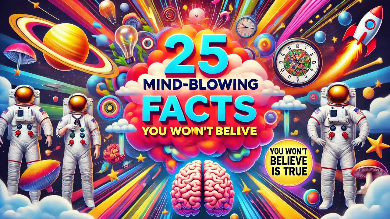 25 Mind Blowing Facts You Wont Believe Are True YouTube