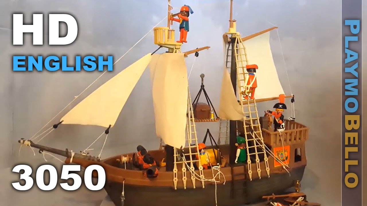 miljøforkæmper sarkom klamre sig 1984) The First Pirate Ship, Set 3050, Playmobil REVIEW - YouTube