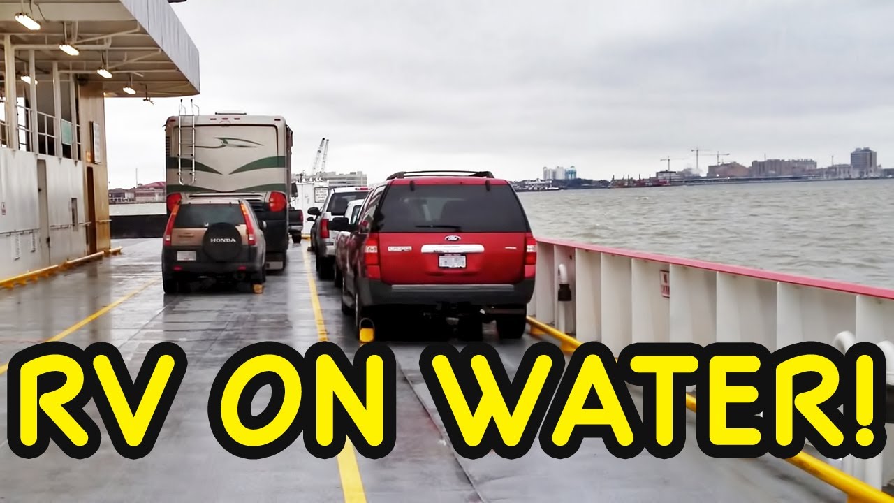RVing on the Gulf Coast Ferry System - YouTube