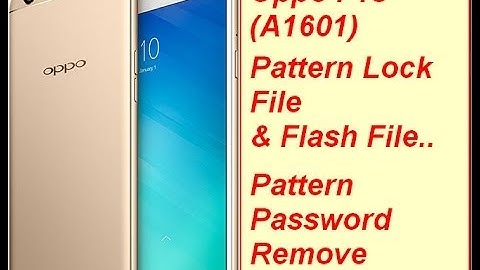 Oppo Hard Reset unlock Pattern remove password Oppo F1s A1601, a37 -
