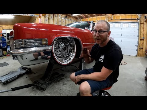 1970 Cadillac air ride install