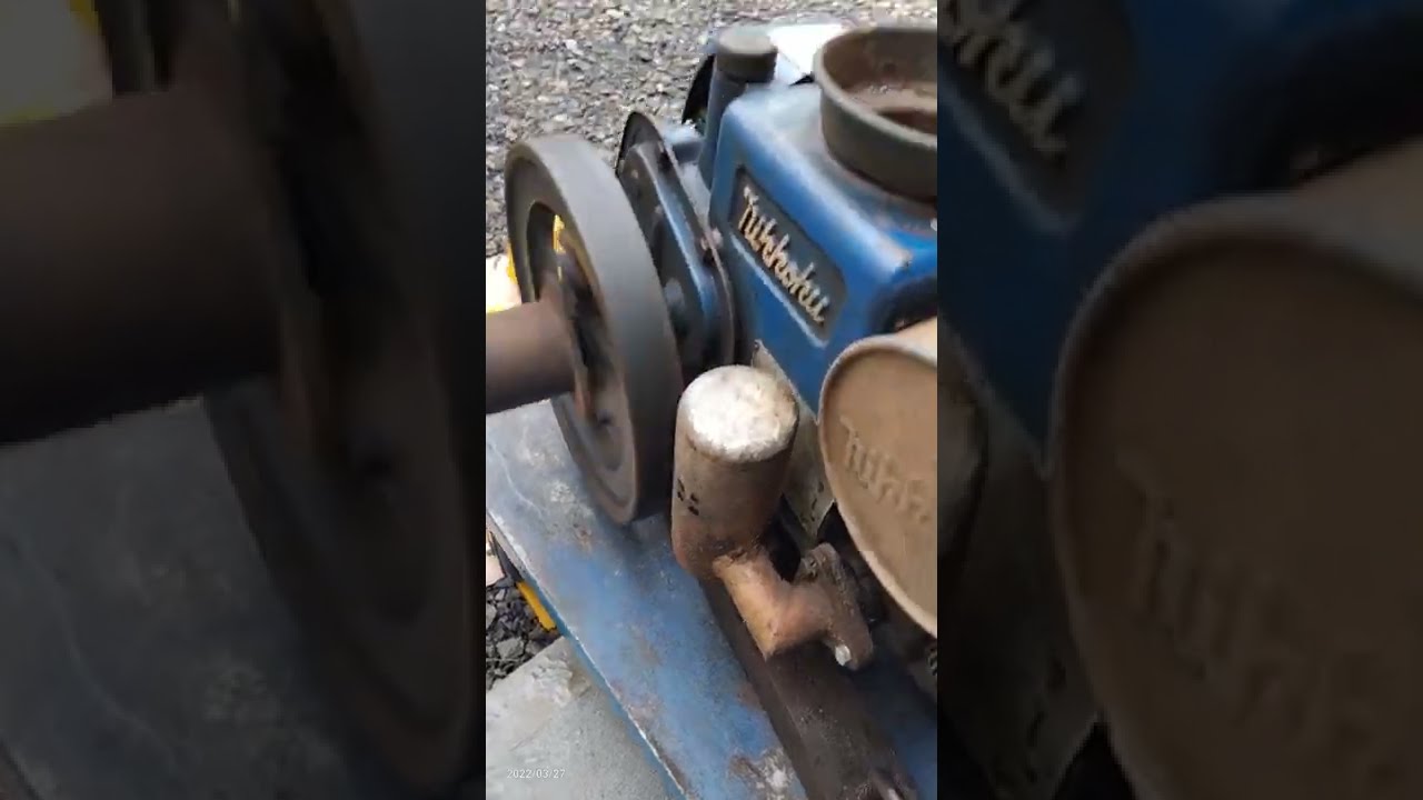 実働 石油発動機 ニッコク 3B