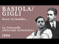 LIVE: Beniamino Gigli & Mario Basiola - Enzo Grimaldo, principe di Santafior (La Gioconda) - 1934