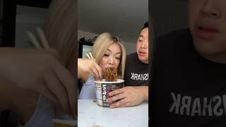 Trying Black Bean Noodles Instant Foods From Korea
