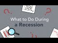6 Things to Do During a Recession | Phil Town