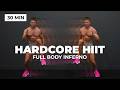 30 Min FULL BODY INFERNO – Hardcore HIIT Workout, No Equipment | 4x5 Method