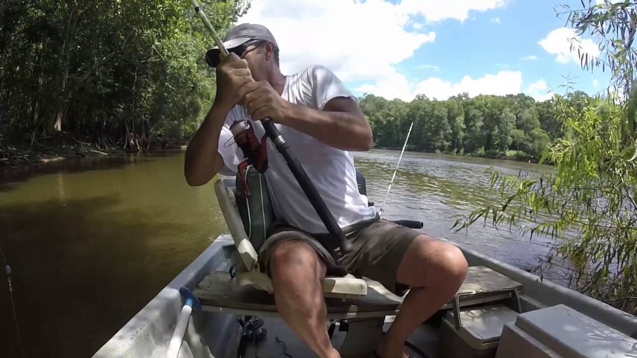 Fishing On The Chipola River In North Florida