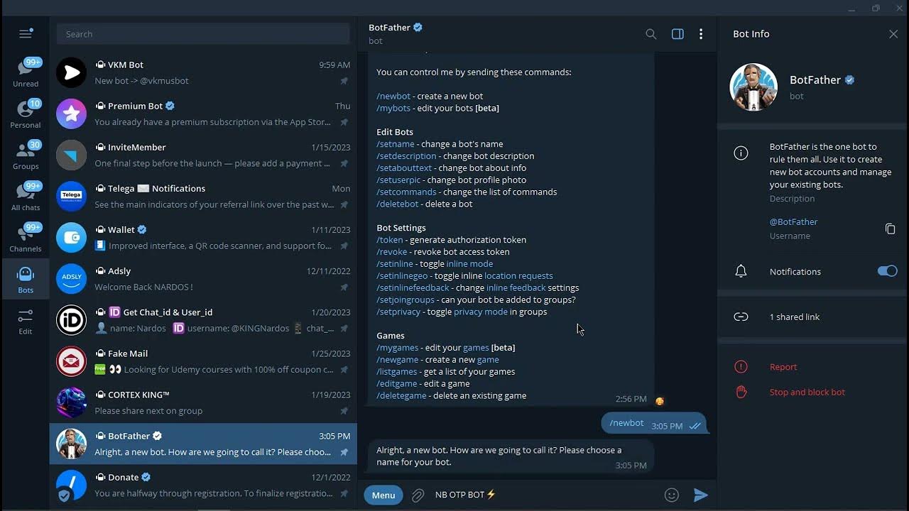 HOW TO SETUP TELEGRAM OTP BOT? SECRETS REVEALED YouTube