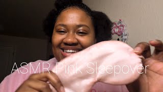 ASMR Pampering Pink Sleepover RP | Personal Attention, Soft Spoken 🌸🤍🌸🤍