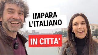 IMPARA L'ITALIANO IN CITTÀ | LEARN ITALIAN IN THE CITY🛴🛻🚦🇮🇹 (sub ITA)