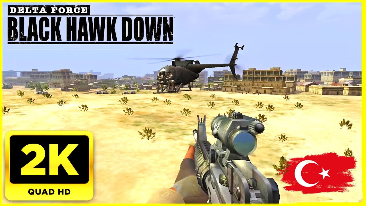 ÇOCUKLUĞUMUZUN EFSANE OYUNU ! DELTA FORCE BLACK HAWK DOWN TÜRKÇE