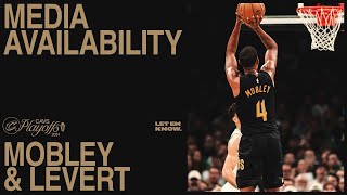 Caris LeVert and Evan Mobley | Cavs vs Celtics, Post Game 2 | 5.9.2024