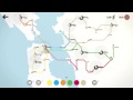 Mini Metro - Don't Have a Cow, Man Achievement (San Francisco)