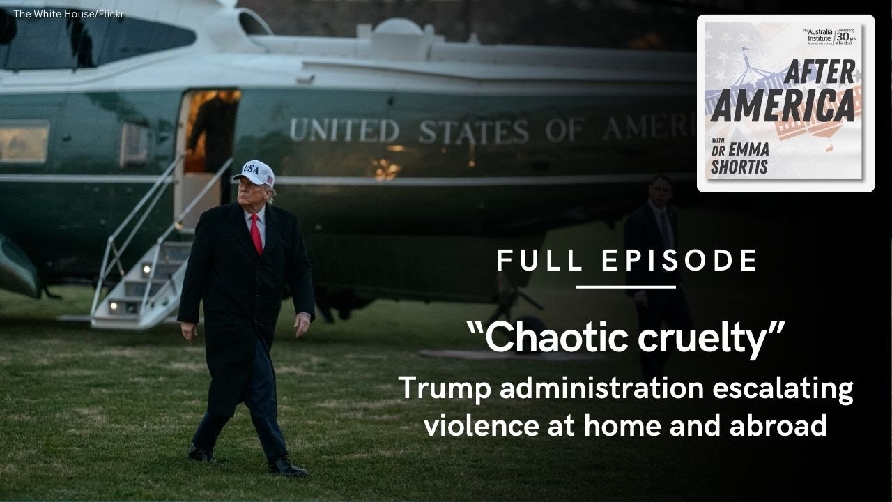 "Chaotic cruelty": Trump administration escalating violence at home and abroad
