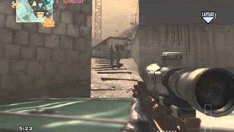 mw3 msr quickscoping in hardhat
