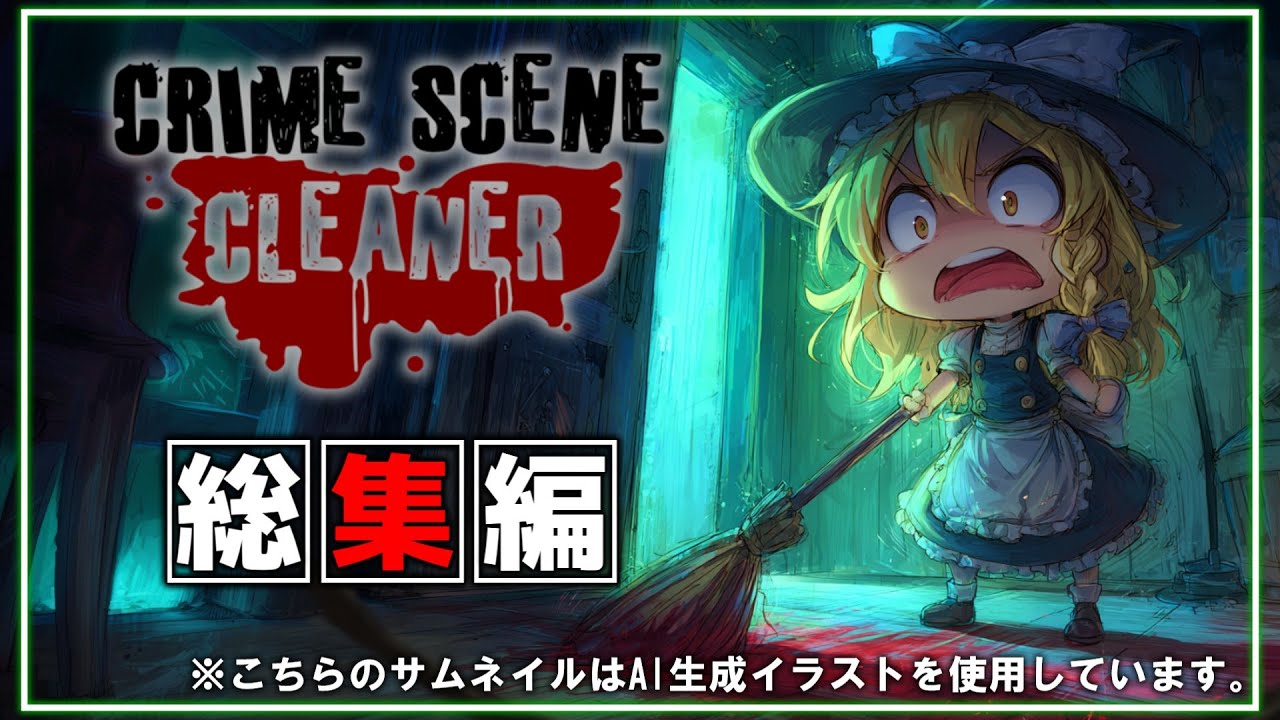 【Crime Scene Cleaner】一気見！！証拠隠滅の総集編の犯行現場のようなもの【ゆっくり実況】