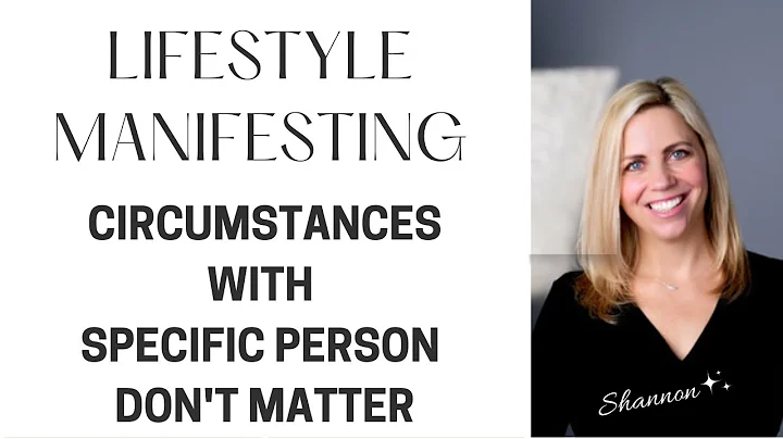 Circumstances with Your Specific Person Don't Matter #specificperson #lawofassumption #manifestlove