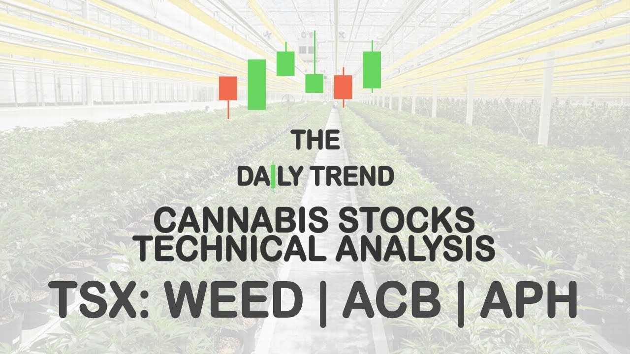Marijuana Stocks Technical Analysis Tsx Weed Acb Apha Nov 8 18 Youtube