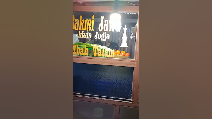 Bakmi Jawa | khas Jogja | Indonesian Street Food