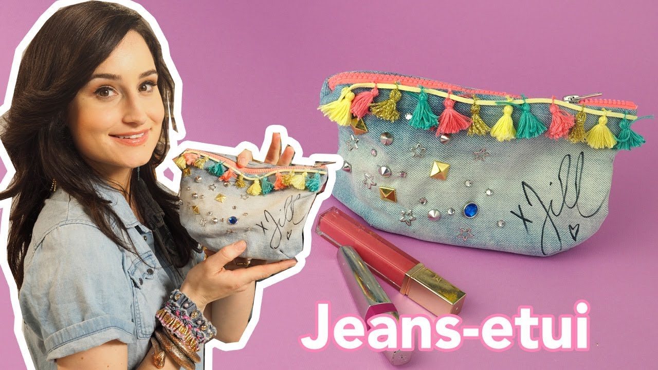 Jeans-etui - DIY | Jill - YouTube