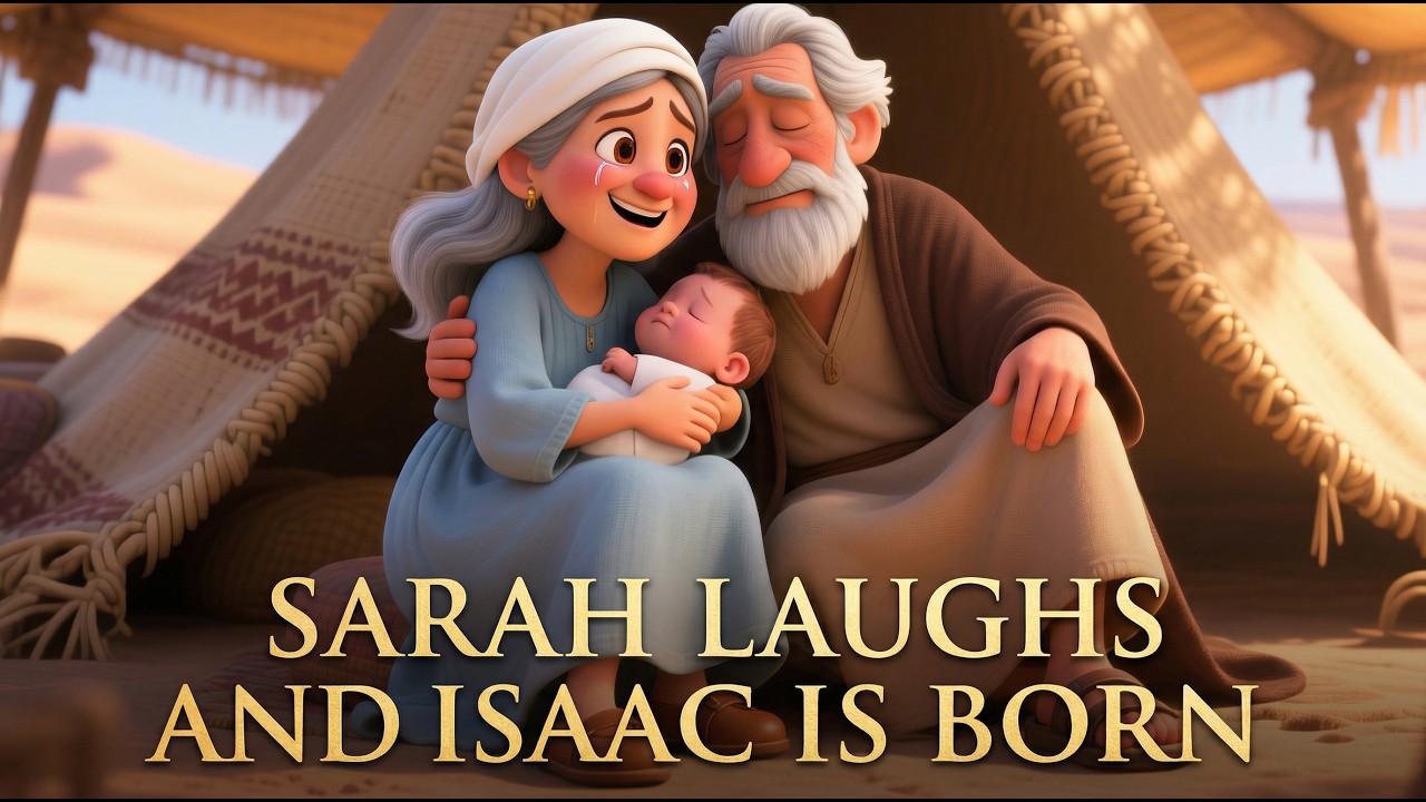 Sarah Laughs and Isaac Is Born | Bible Story for Kids - YouTube