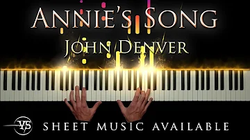 John Denver - Annie's Song - Piano Cover