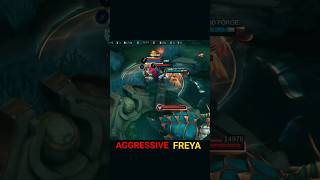 Freya = WIN 🏆 💪 #mobilelegends #mlbb #freya