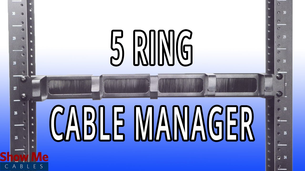 How to Use D-Ring Cable Manager