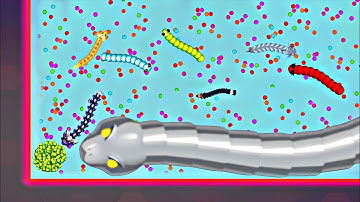 Snake Io 🐍 Endless Void Vs Silver 🐍 Epic SnakeIo Gameplay